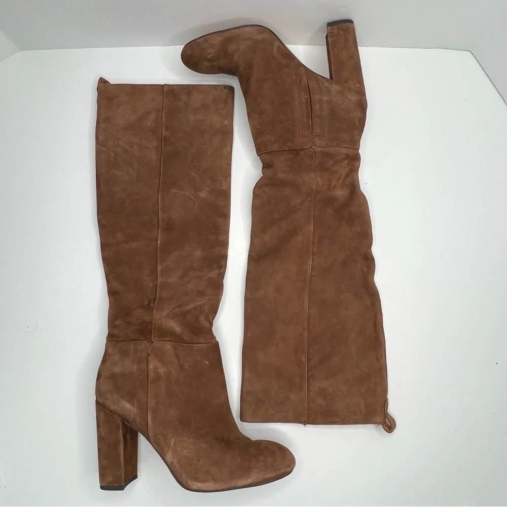 J.McLaughlin Camila Suede Tall Boot Brown Size 6.5